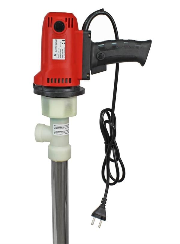 Cacheng - Cacheng Paslanmaz Elektrikli Yağ, Mazot, Varil Pompası 200lt/dk 1200 Watt