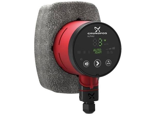Grundfos - Grundfos ALPHA2 25-40(130 mm) 18-25.000 Kazan İçin Frekans Konvertörlü Sirkülasyon Pompası 4mss 2.6m³/h