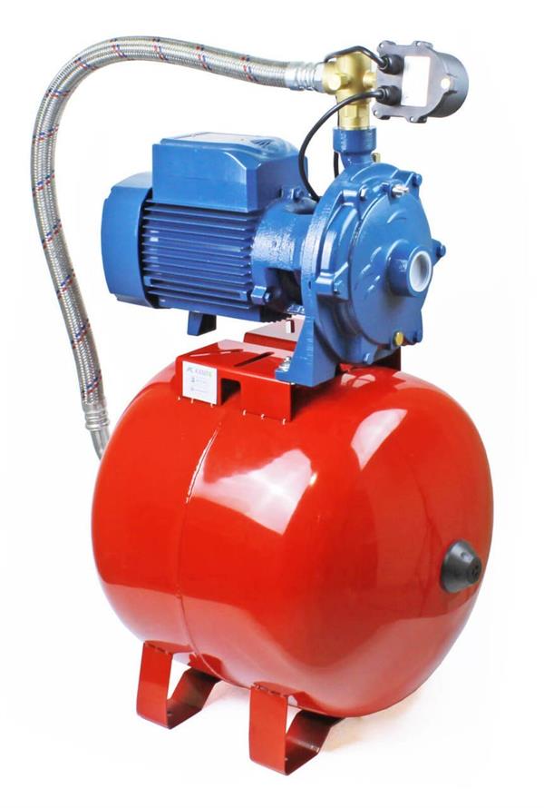 Pedrollo Pompa - Pedrollo 2CPm 25/14A Dijital Akıllı Paket Hidrofor 9 Kat 20 Daire 50 Litre Tanklı