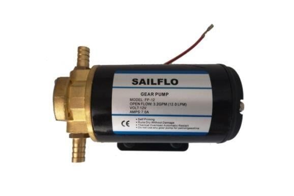 Sailflo - Sailflo FP-12 12 Volt Dişli Yağ Aktarma Pompası 12 Litre/Dakika 3mss