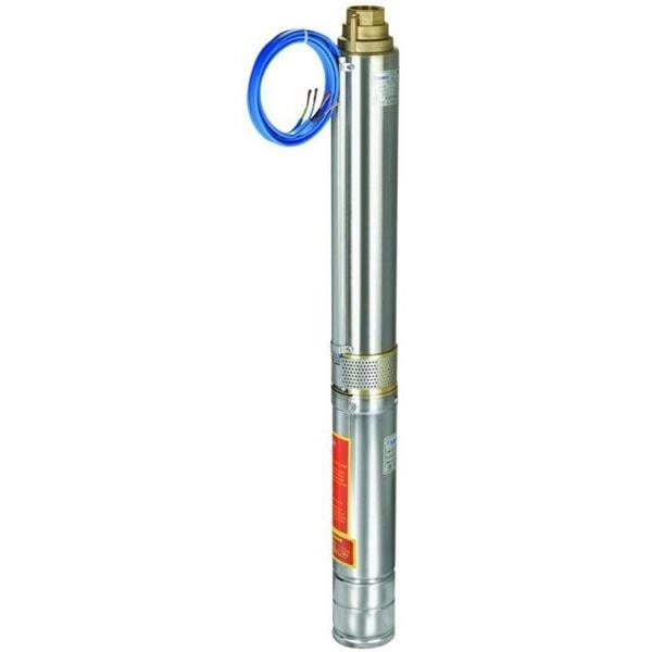 Sumak Pompa - Sumak 4SD1208 4'' 12 Ton Serisi Motorlu Dalgıç Pompa 220V 1.5HP
