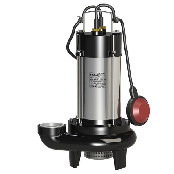 Sumak Pompa - Sumak SDF18/2-Y Kirli Su Dalgıç Pompa Monofaze (220V) 1.8 Hp
