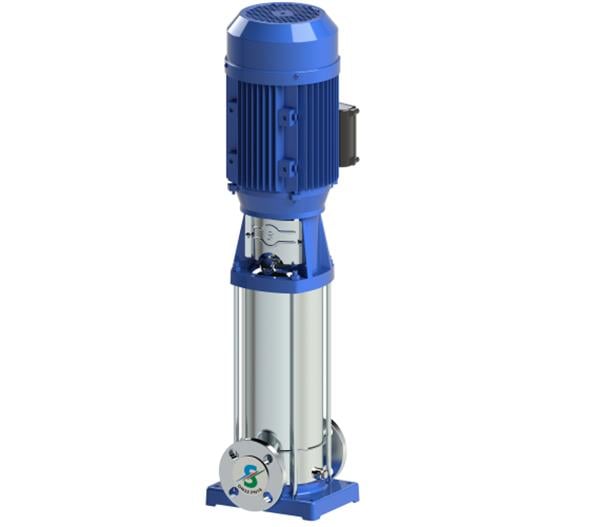 Sumak Pompa - Sumak SHTP 16-550/8 Dik Milli Paslanmaz Kademeli Pompa 5.5 Hp