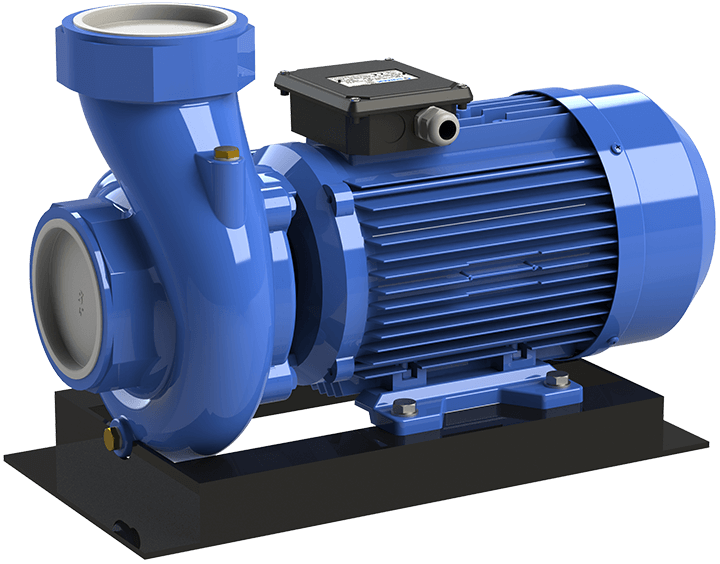 Sumak Pompa - Sumak SMT 750/4-S Sıcak Su Santrifüj Pompa 90°C Trifaze (380V) 7.5HP
