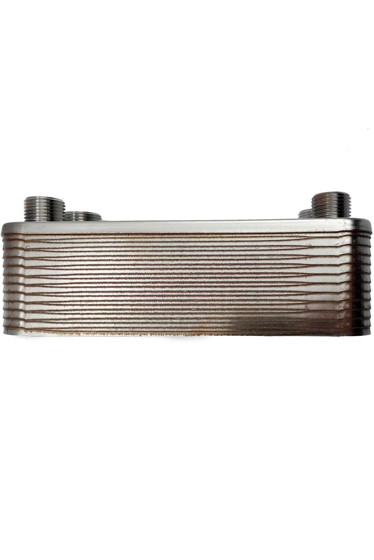 Welko - Welko EL30C-12 Plaka Kaynaklı Plakalı Isı Eşanjör Bağlantı 3/4- 1/2 Kapasite 185 Litre/Saat