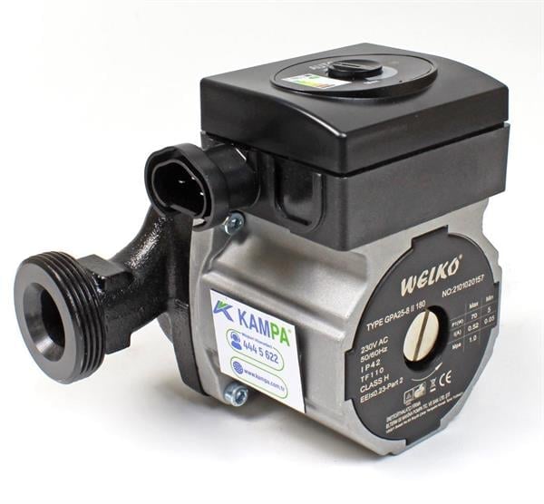 Welko - Welko GPA 25-8 180 mm Frekans Konvertörlü Sirkülasyon Pompası 8 mss 4,2 m3/h