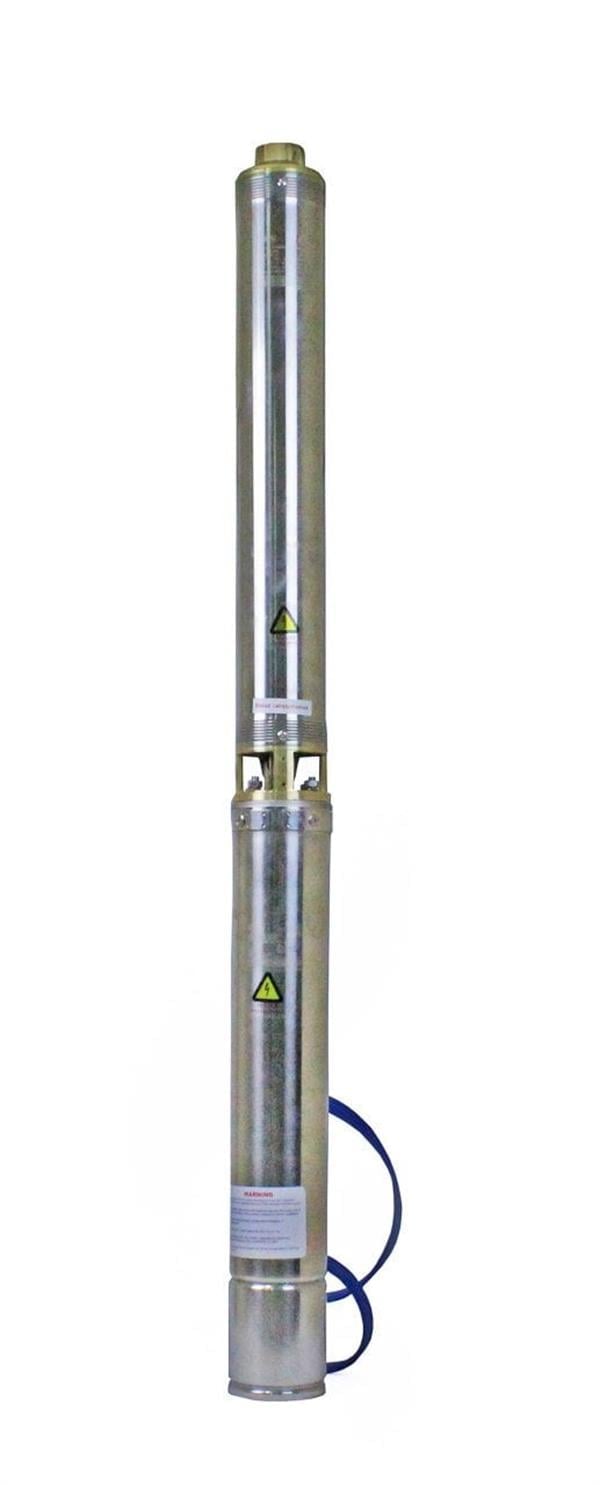 Winpo - Winpo WNP 2/22 Derin Kuyu Dalgıç Pompa Motorlu 380 Volt Trifaze 1.5 Hp 155 mss 3 m³/h