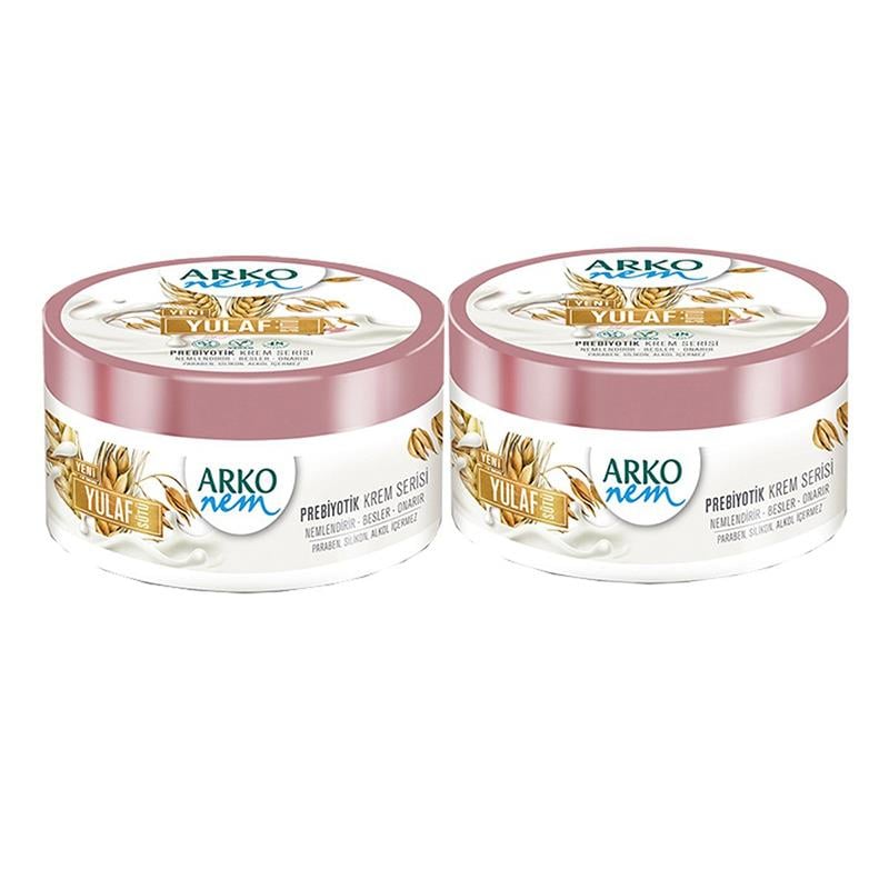 Arko Nem Prebiyotik Krem Yulaf Sütü 250 ml x 2 Adet