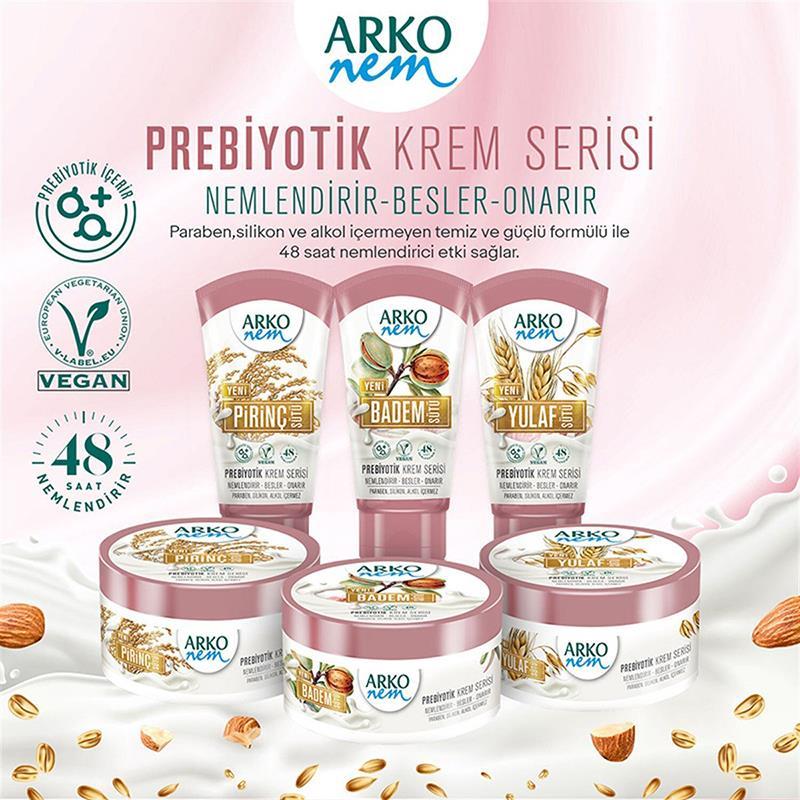 Arko Nem Prebiyotik Krem Yulaf Sütü 250 ml