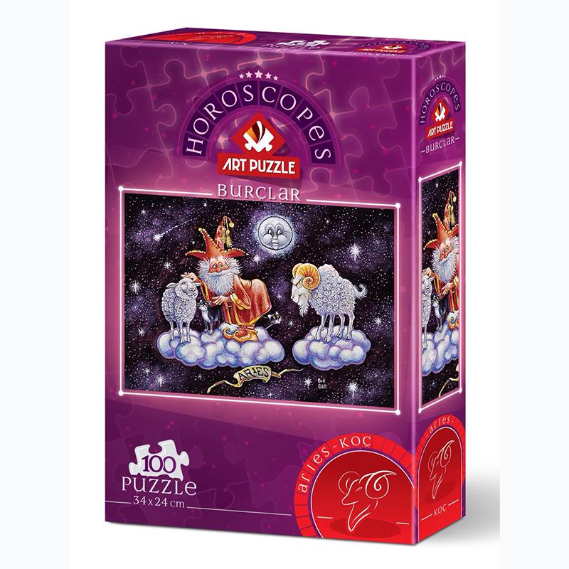 Art Puzzle Koç Burcu 100 Parça Puzzle