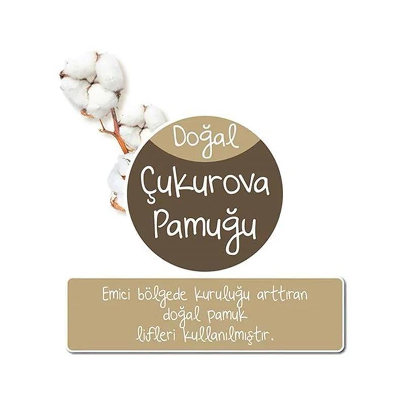 Baby Turco Doğadan 4 Beden Maxi 48x3 144 Adet Bebek Bezi