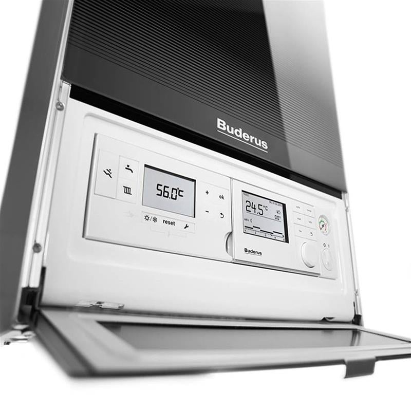 Buderus Logamax Plus GB-172-24 iK 24 Kw Yoğuşmalı Kombi Siyah