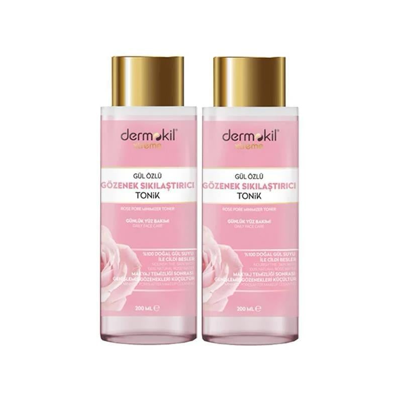 Dermokil Gül Özlü Gözenek Sıkılaştırıcı Tonik 200 ml x 2 Adet
