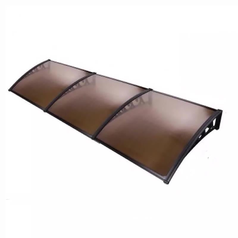 Kapı Üstü Lüx Seri Pratik Sundurma 100 X 360 Kahverengi