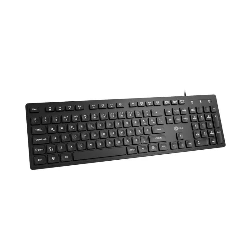 Lenovo Lecoo KB102 USB Kablolu Türkçe Q Klavye Siyah