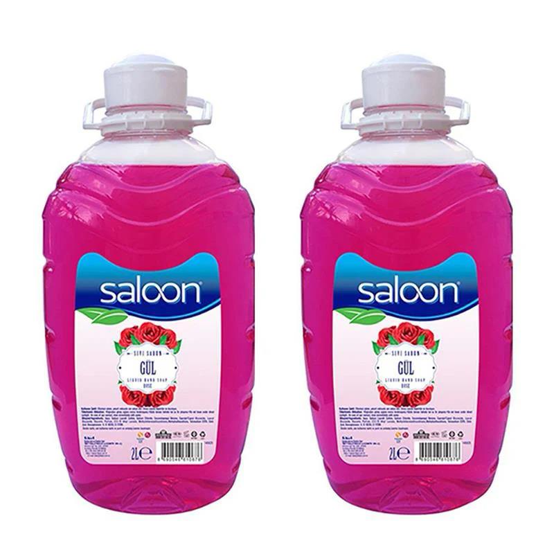 Saloon 2 Lt Sıvı Sabun Gül 2 Li Paket