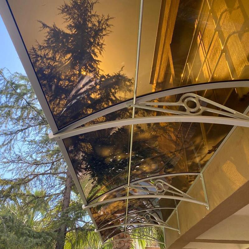 TF Prolüx Maxi 20.9 Alüminyum Ayaklı Sundurma 200 X 90 cm Gri