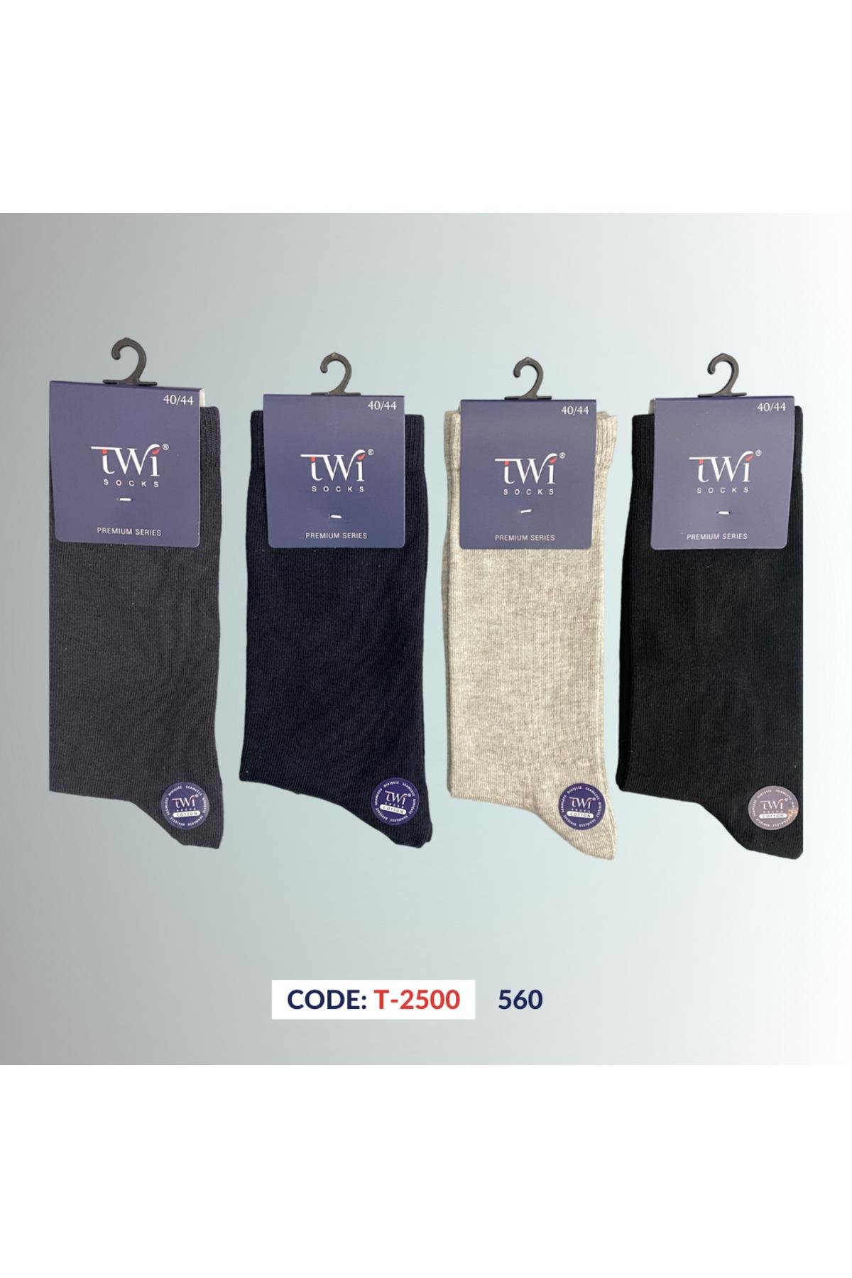 Twisocks Pamuk Soket Düz Karışık Çorap 12'li