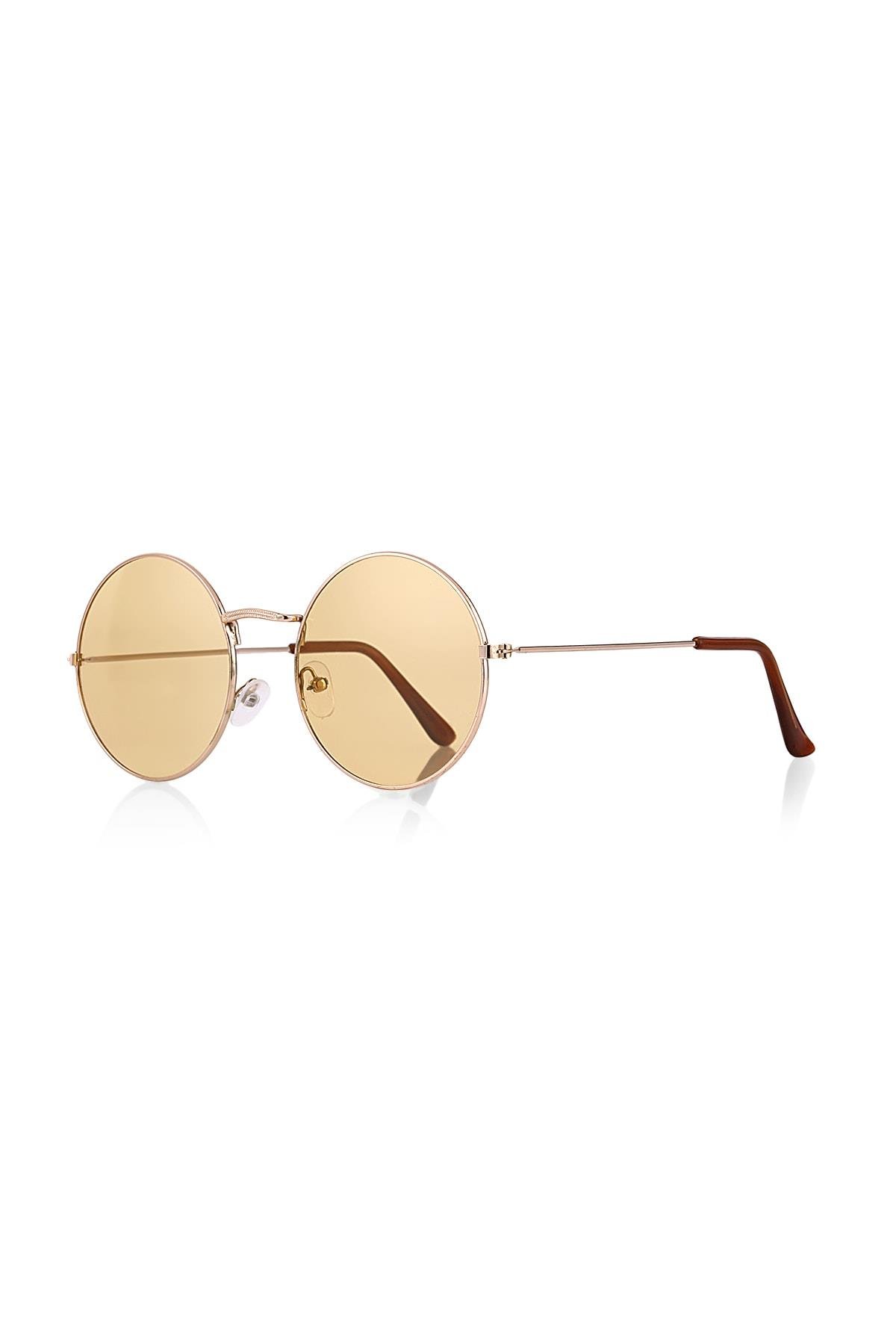 Unisex Altın Güneş Gözlüğü Rpss025404