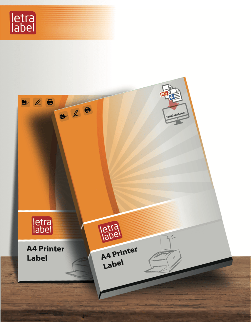 Tabaka EtiketlerLETRA 318.10 - 100 Lü 6 Paket