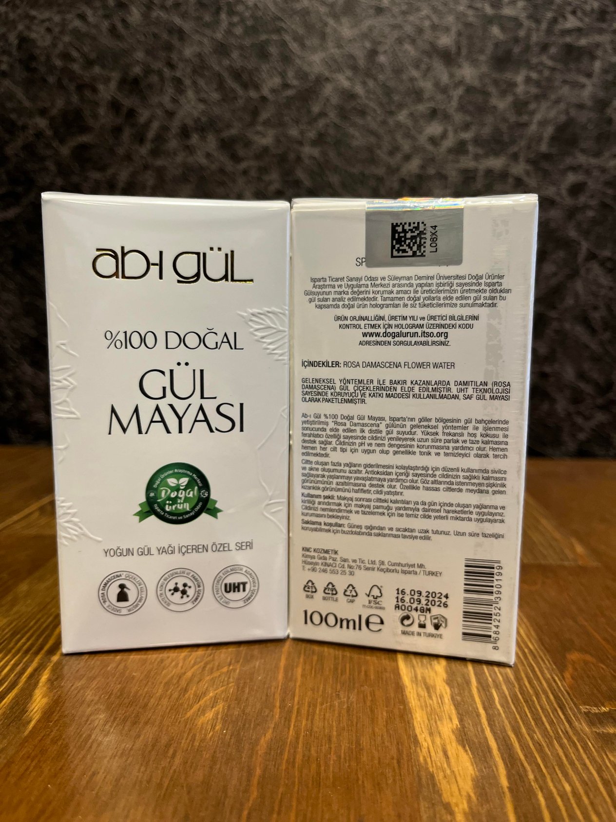 %100 Doğal Gül Mayası 100Ml ab-ı gül