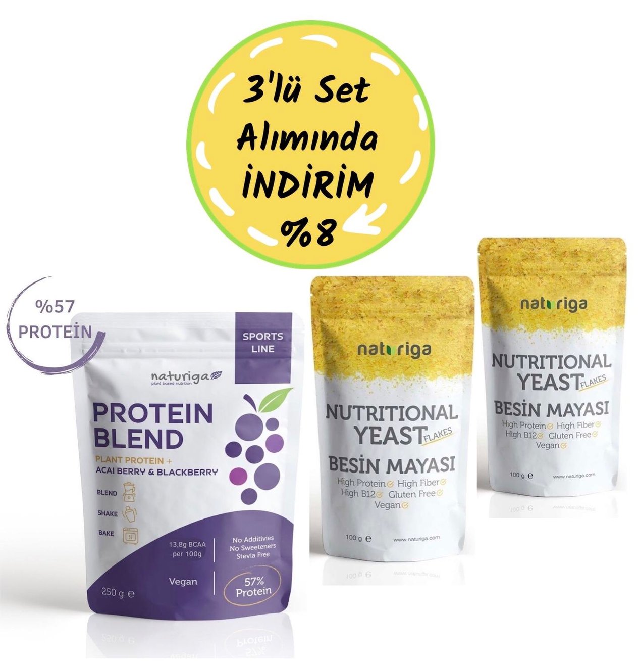 Naturiga 3 lü Set