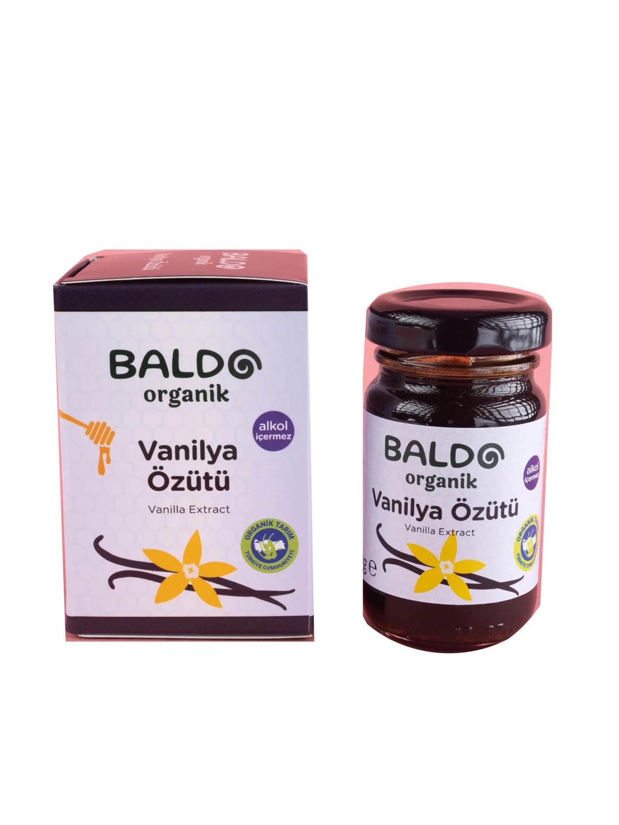 Organik Çubuk Vanilya Özütü 80gr Baldo