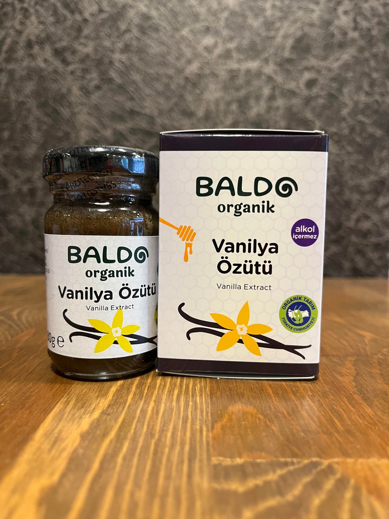 Organik Çubuk Vanilya Özütü 80gr Baldo