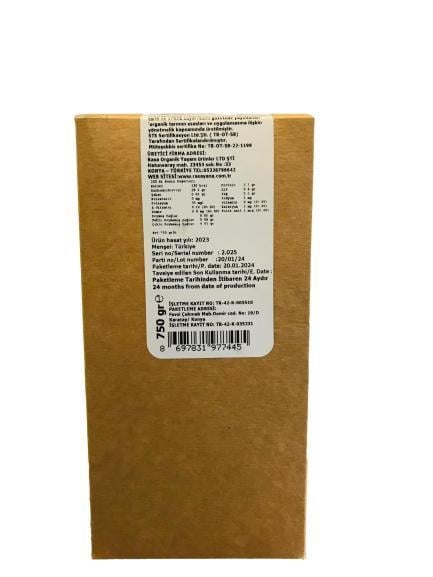 Organik Glutensiz Kabuklu Pirinç Unu 750gr Rasayana