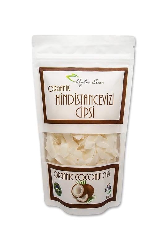 Organik Hindistan Cevizi Cipsi 90gr Ayhan Ercan