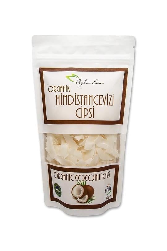 Organik Hindistan Cevizi Cipsi 90gr Ayhan Ercan