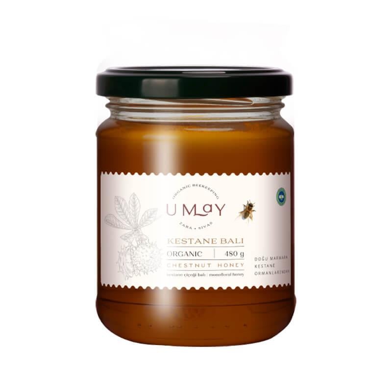 Organik Kestane Balı 480 gr Umay Herbal