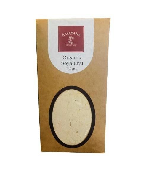 Organik Soya Unu 750 gr Rasayana