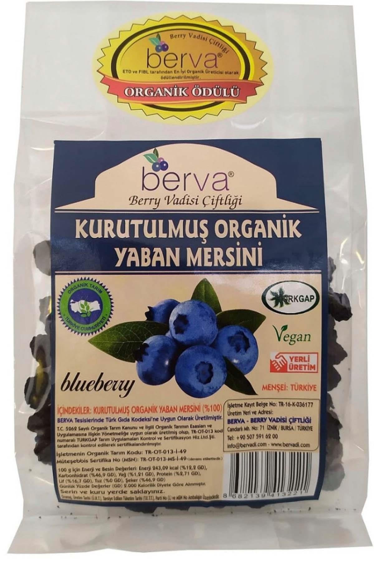 Organik Yaban Mersini Set Berva Vadisi