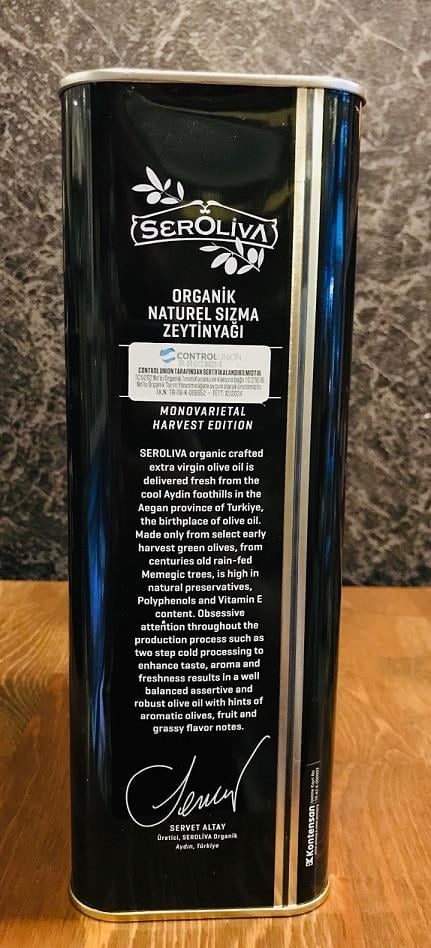 Özel Üretim 0.3 Asit Organik Naturel Sızma Zeytinyağı 3lt Seroliva