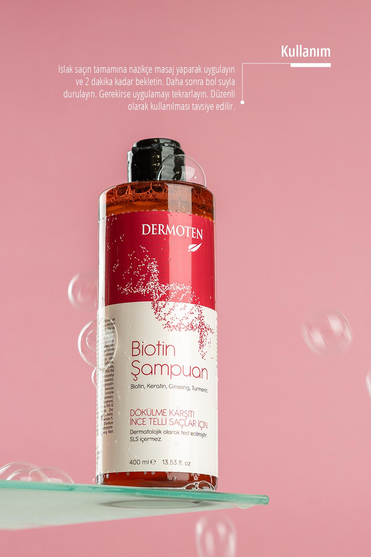 Biotin Şampuan (Dökülme Karşıtı) 400 ml