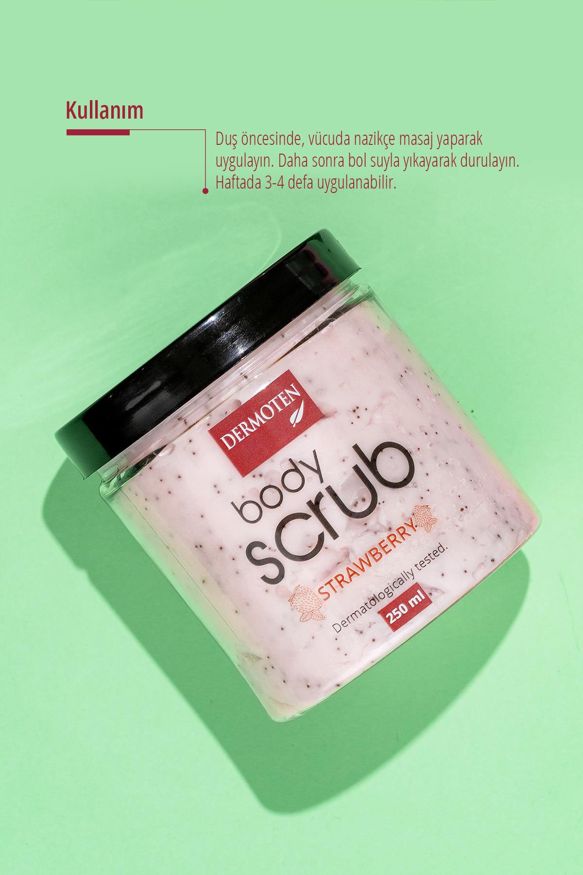 Body Scrub Çilekli Vücut Peelingi 250 ml