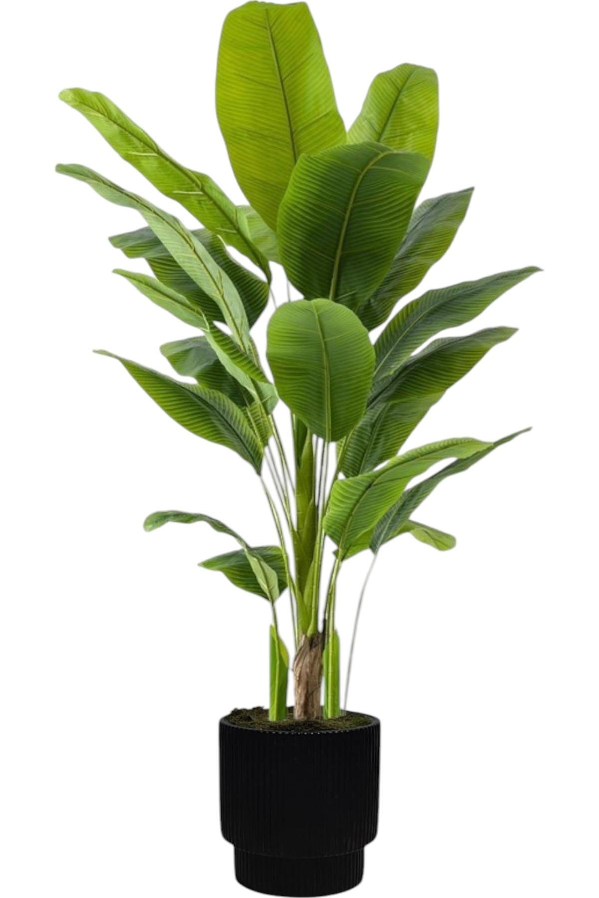 Yapay Ağaç muz 180 cm vega  saksı