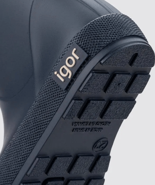 İgor Kürklü Çocuk Yağmur Botu Yogi Borreguito Navy Lacivert W10306-003 