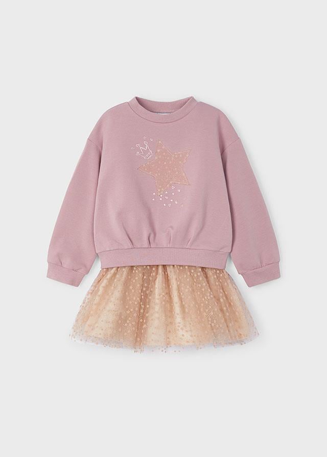 Mayoral Kız Çocuk Kışlık Etek Set Pembe 4937