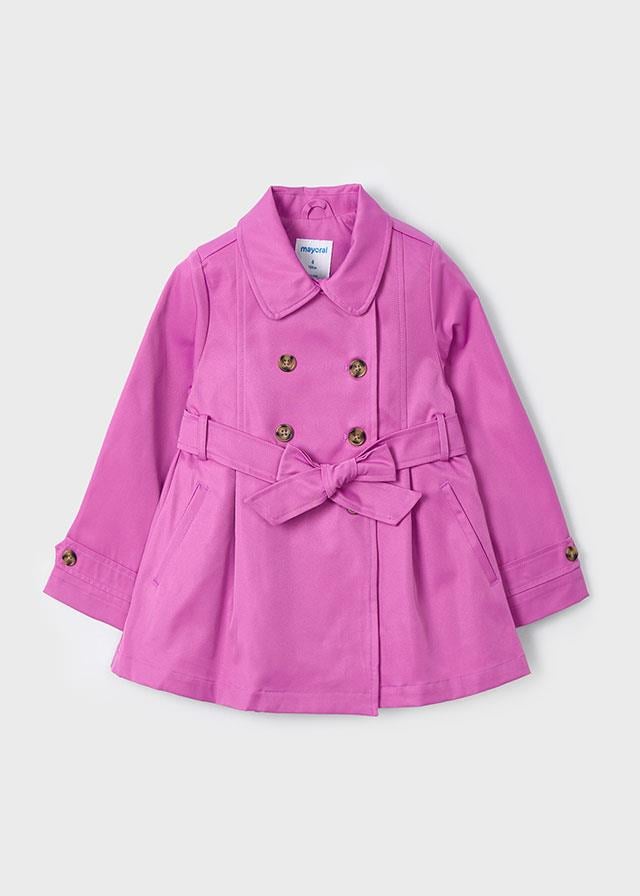 Mayoral Yazlık Kız 4-10 Yaş Kemerli Yağmurluk Pembe 3413