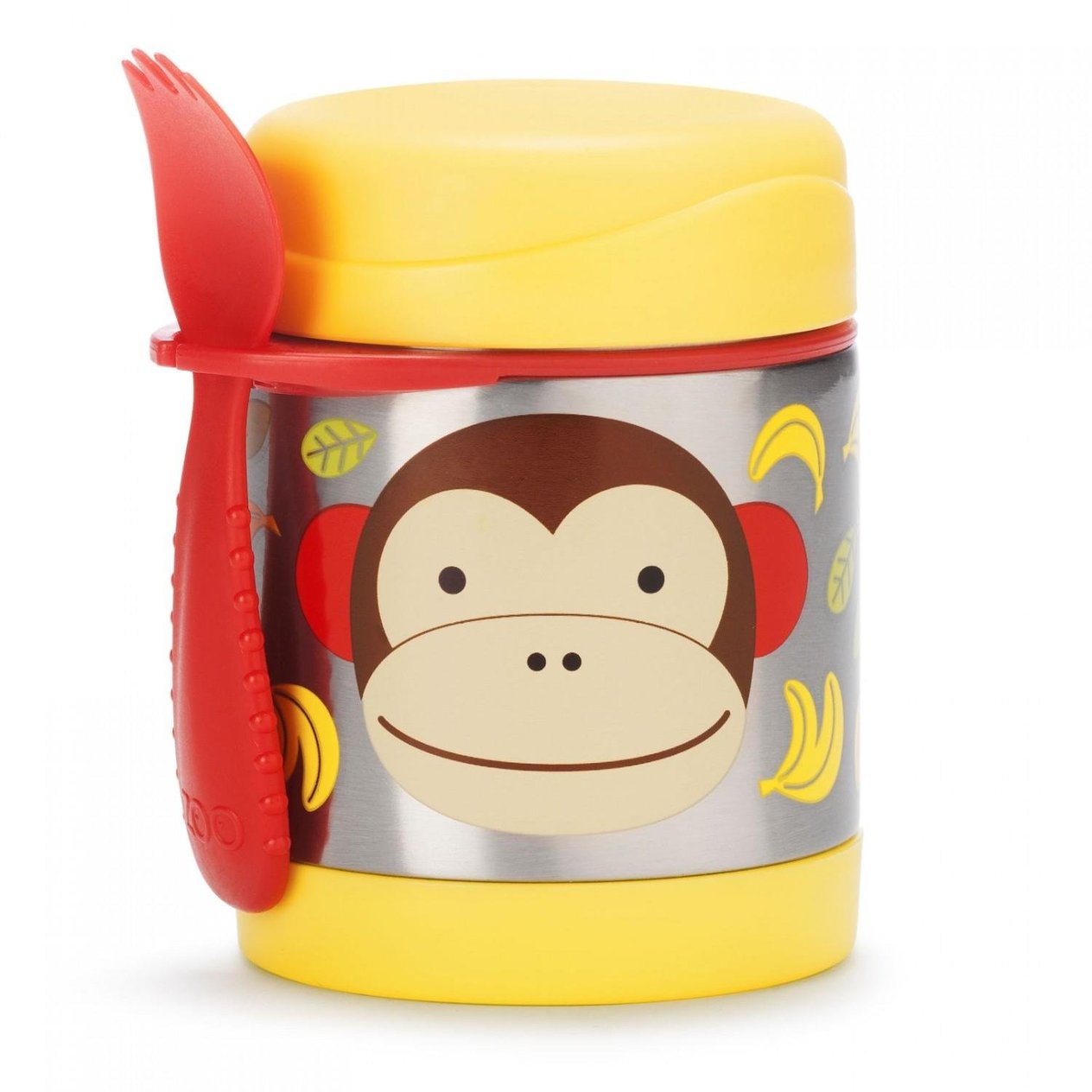Skip Hop Zoo Paslanmaz Çelik Termos Maymun Orjinal 252376 