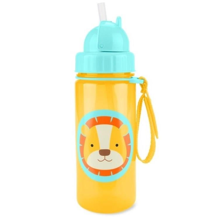 Skip Hop Zoo Pipetli Bardak 390 ml Aslan Orjinal 285810