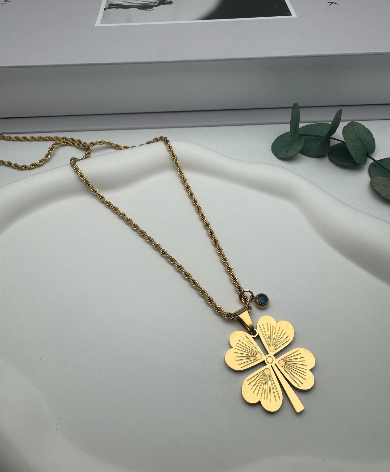 60 cm Yonca Kolye (Gold) 010674