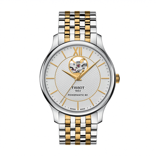 TissotTissot Tradition Powermatic 80 Open Heart T0639072203800 Kol SaatiT0639072203800