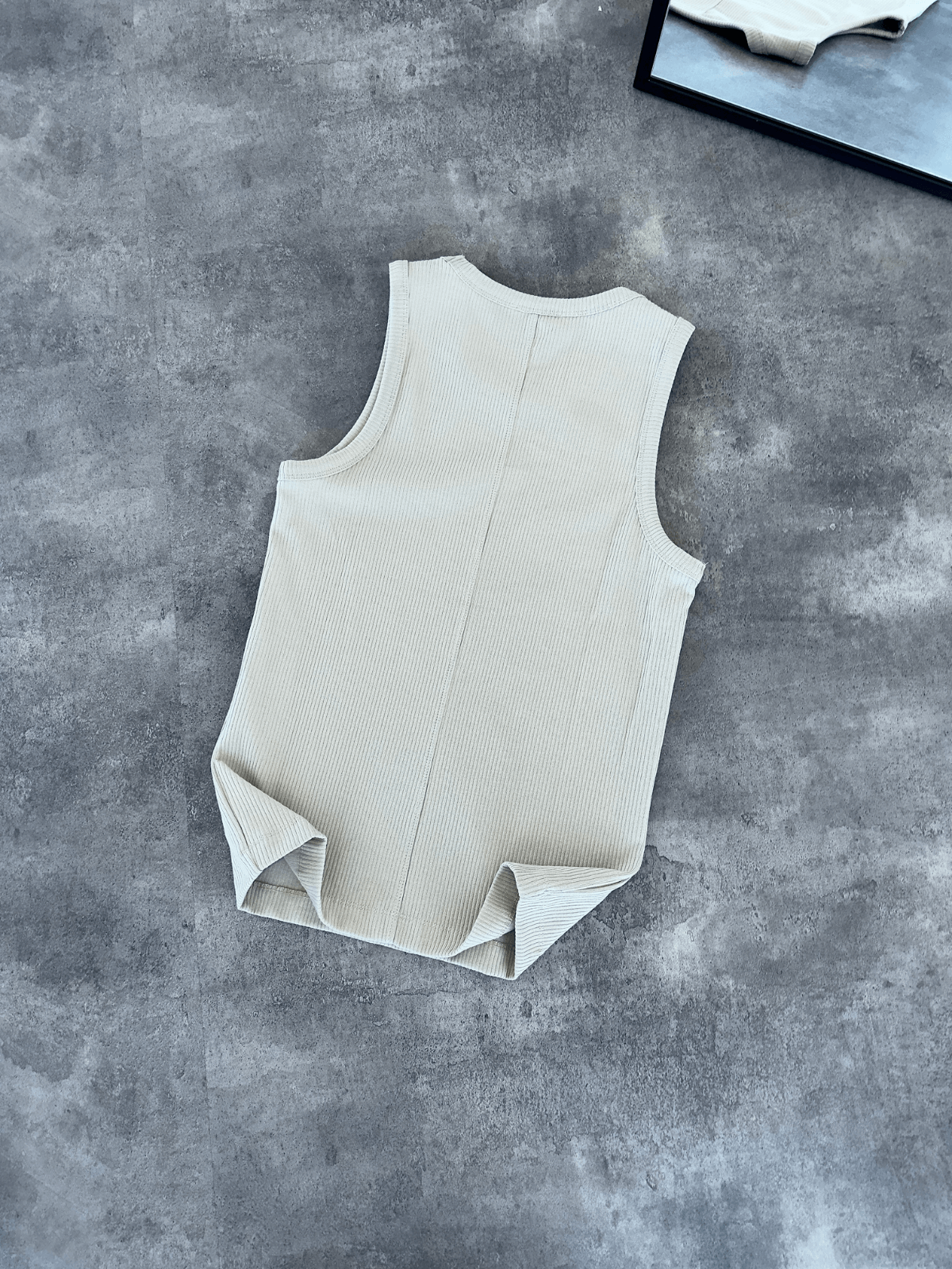 Bej Fitilli Premium Kalite Atlet