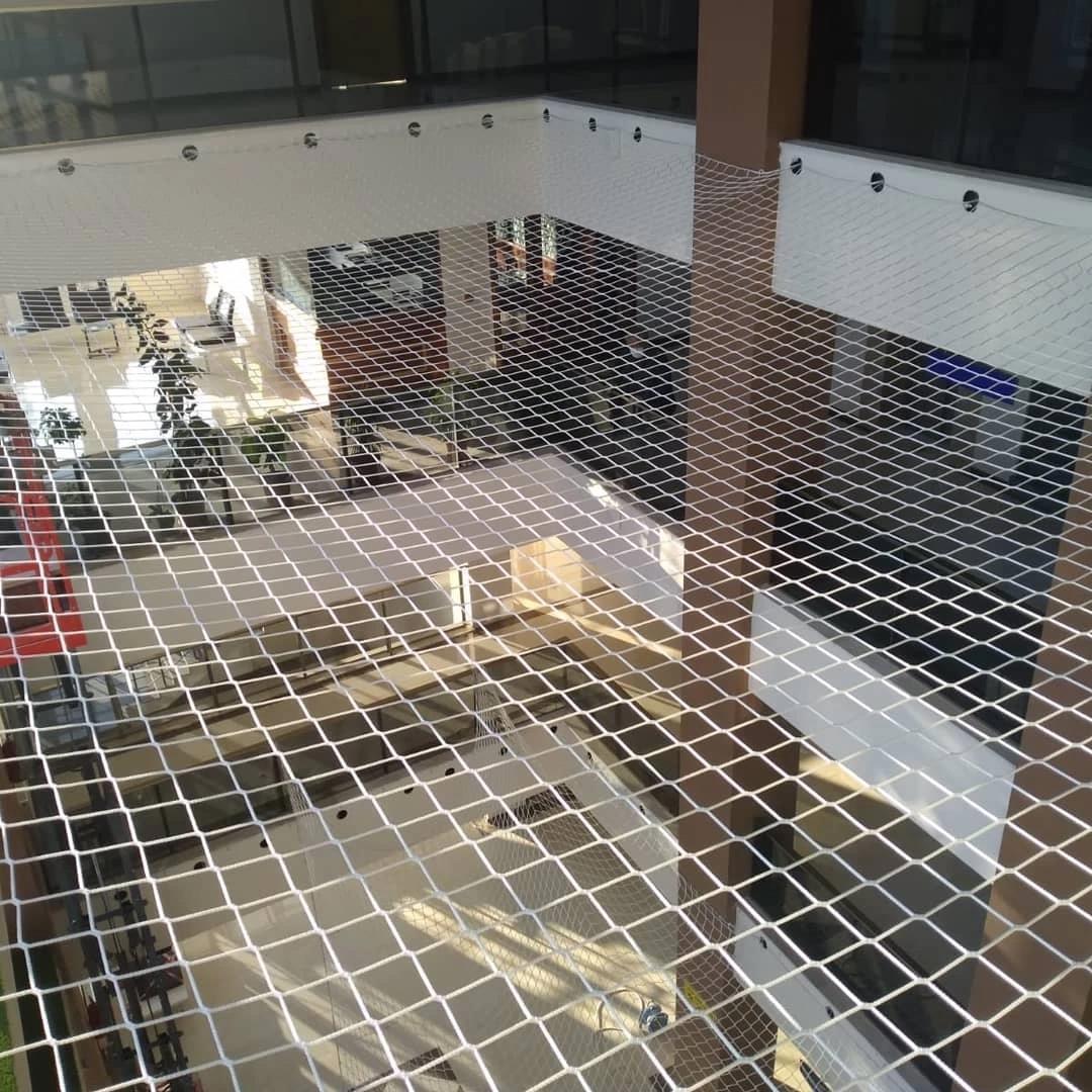 Güvenlik Filesi 2x3m Göz Aralığı 10X10mm iP Kalınlığı 6mm