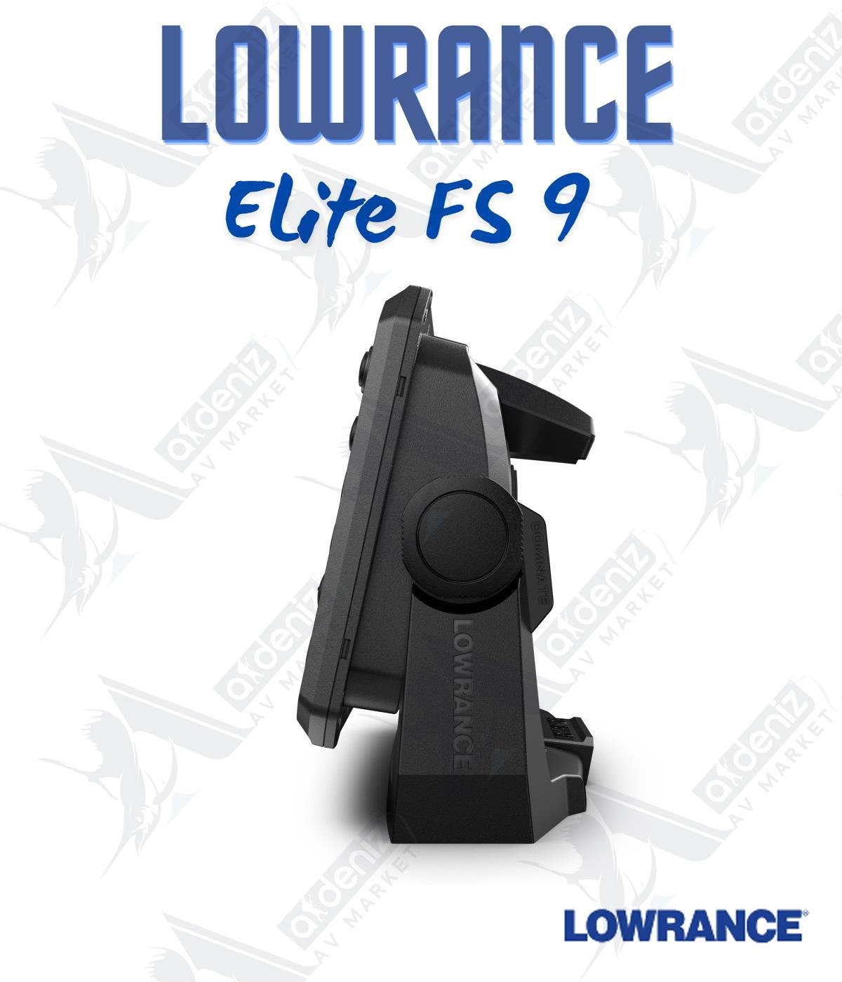 Balık Bulucu Lowrance Elite-9 FS Active Imaging 3-in-1 Chirp/ sidescan/ Down Scan+GpsLOWRANCE