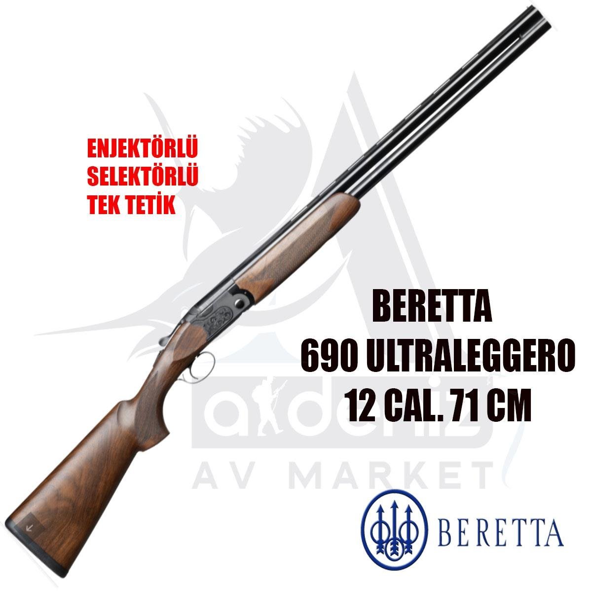 Beretta 690 Ultraleggero Süper Poze 12cal. 71cm Yivsiz Av TüfeğiBERETTA