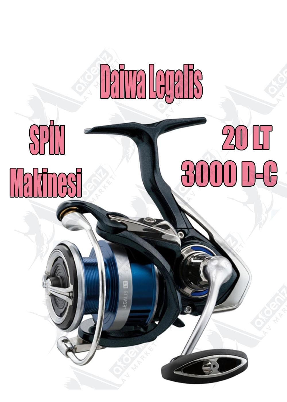 Daiwa Legalis 20 LT 3000 DC SPİN Makinesi (USA)DAİWA